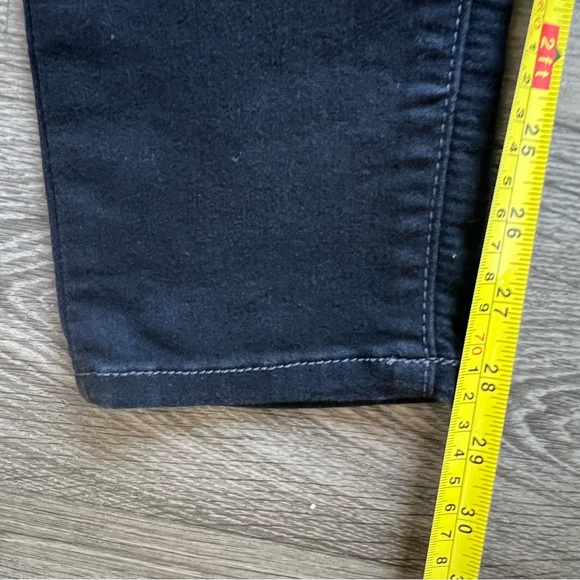 D. Jeans Black Denim Jeans Studded Embellished Back Pockets Women's size 4 - Picture 7 of 7